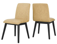 Vienna Black Dining Chairs (pr) -