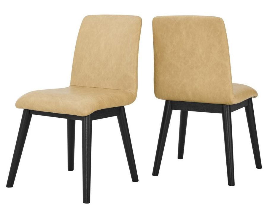 Vienna Black Dining Chairs (pr) -