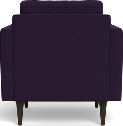 Wallace 34" Untufted Arm Chair - Superb Amethyst