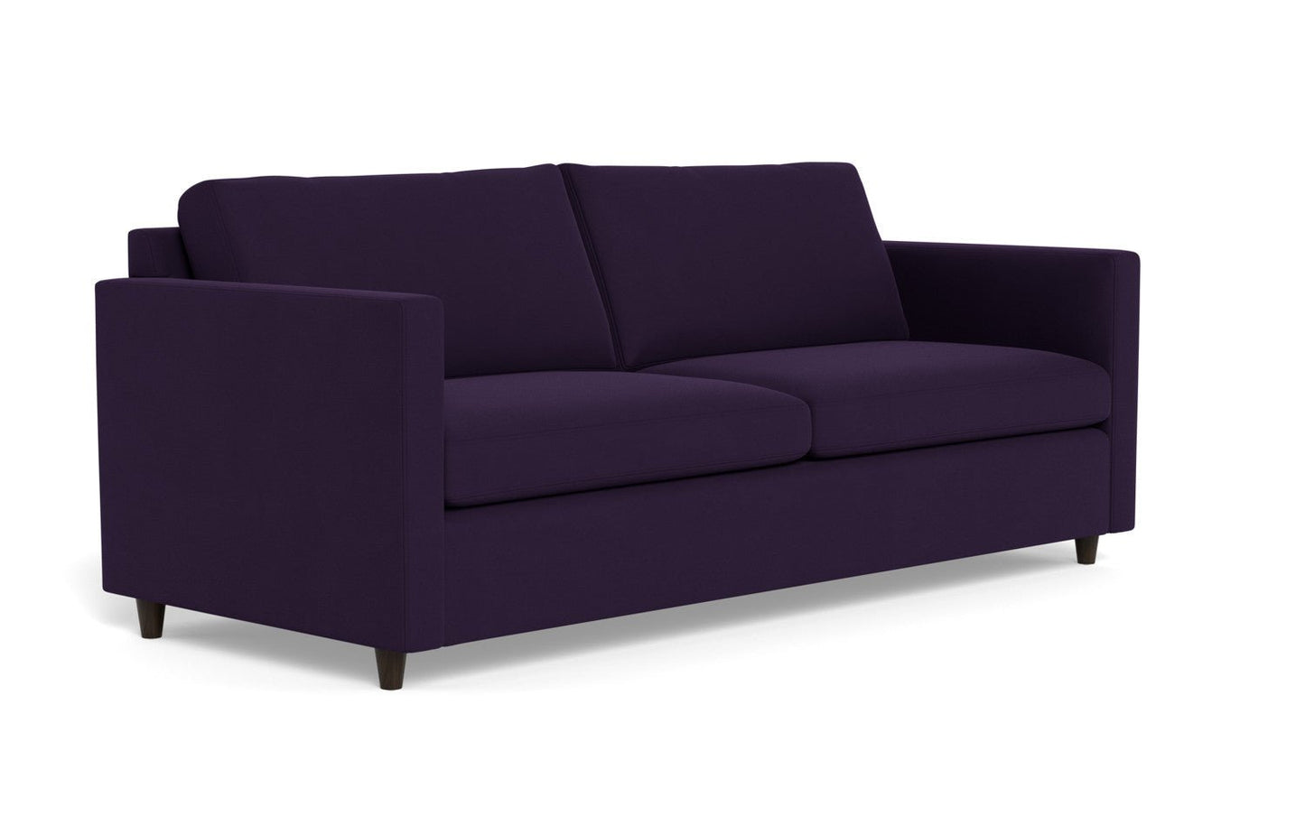 Wallace 74" Untufted Queen Sleeper Sofa - Superb Amethyst