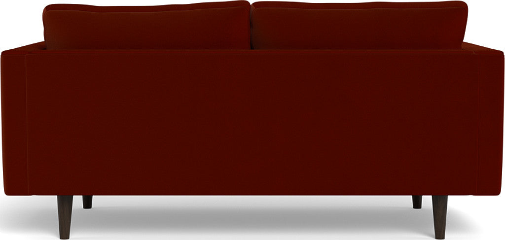 Ladybird 72" Loveseat - Superb Rust