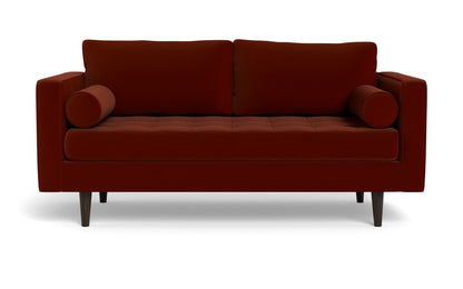Ladybird 72" Loveseat - Superb Rust