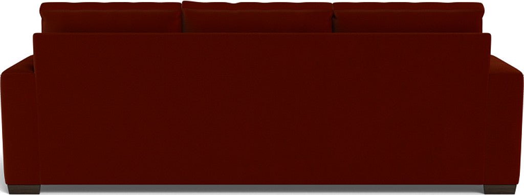 Mas Mesa 101" Deep Reversible Sofa Chaise - Superb Rust