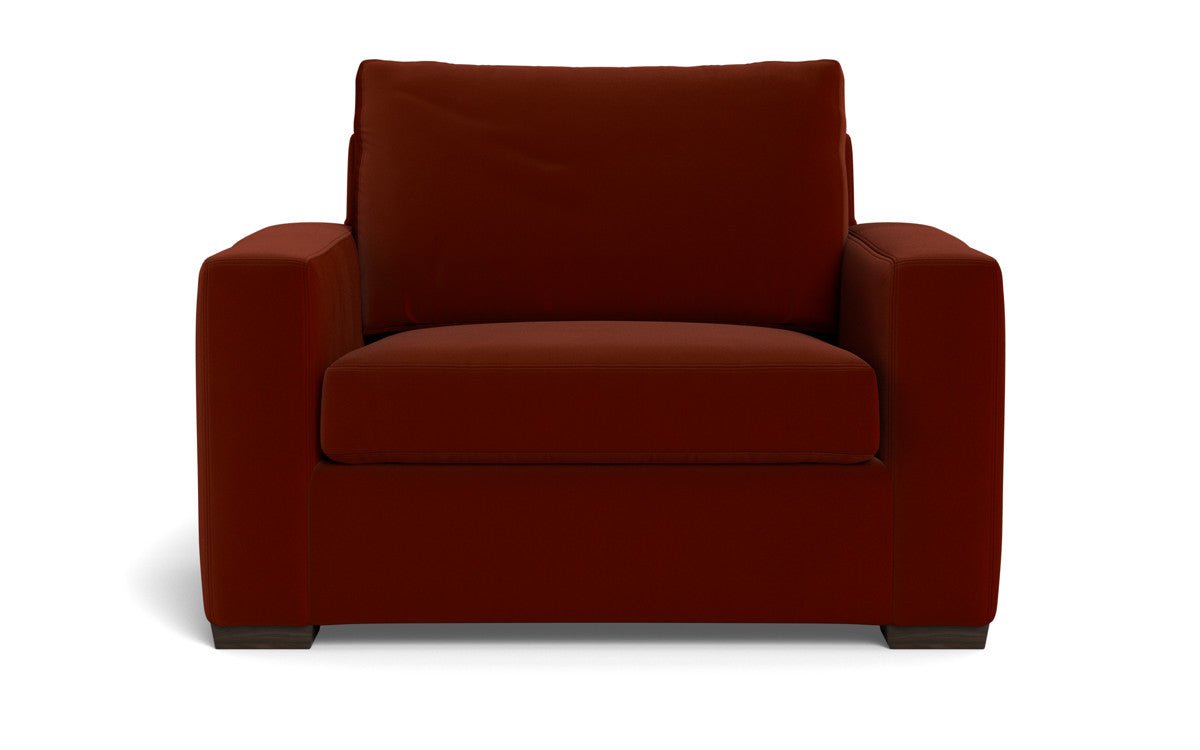 Mesa 52" Arm Chair - Superb Rust