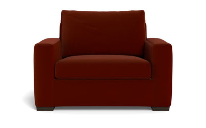 Mesa 52" Arm Chair - Superb Rust