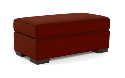 Mesa Storage Ottoman - Superb Rust
