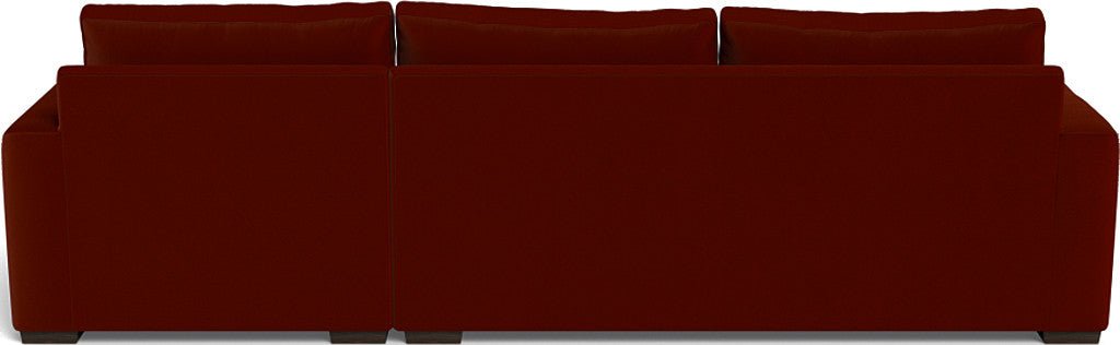 Mesa 123" Right Chaise Sectional - Superb Rust
