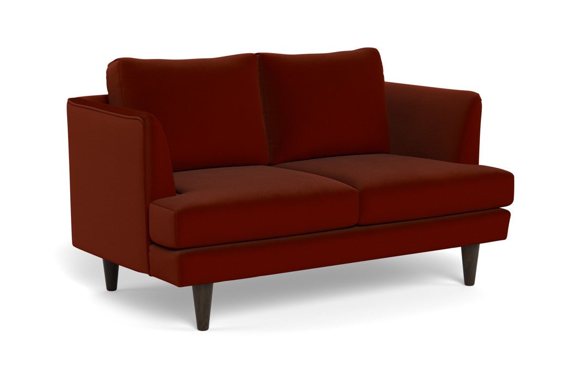 Rainey 59" Loveseat - Superb Rust