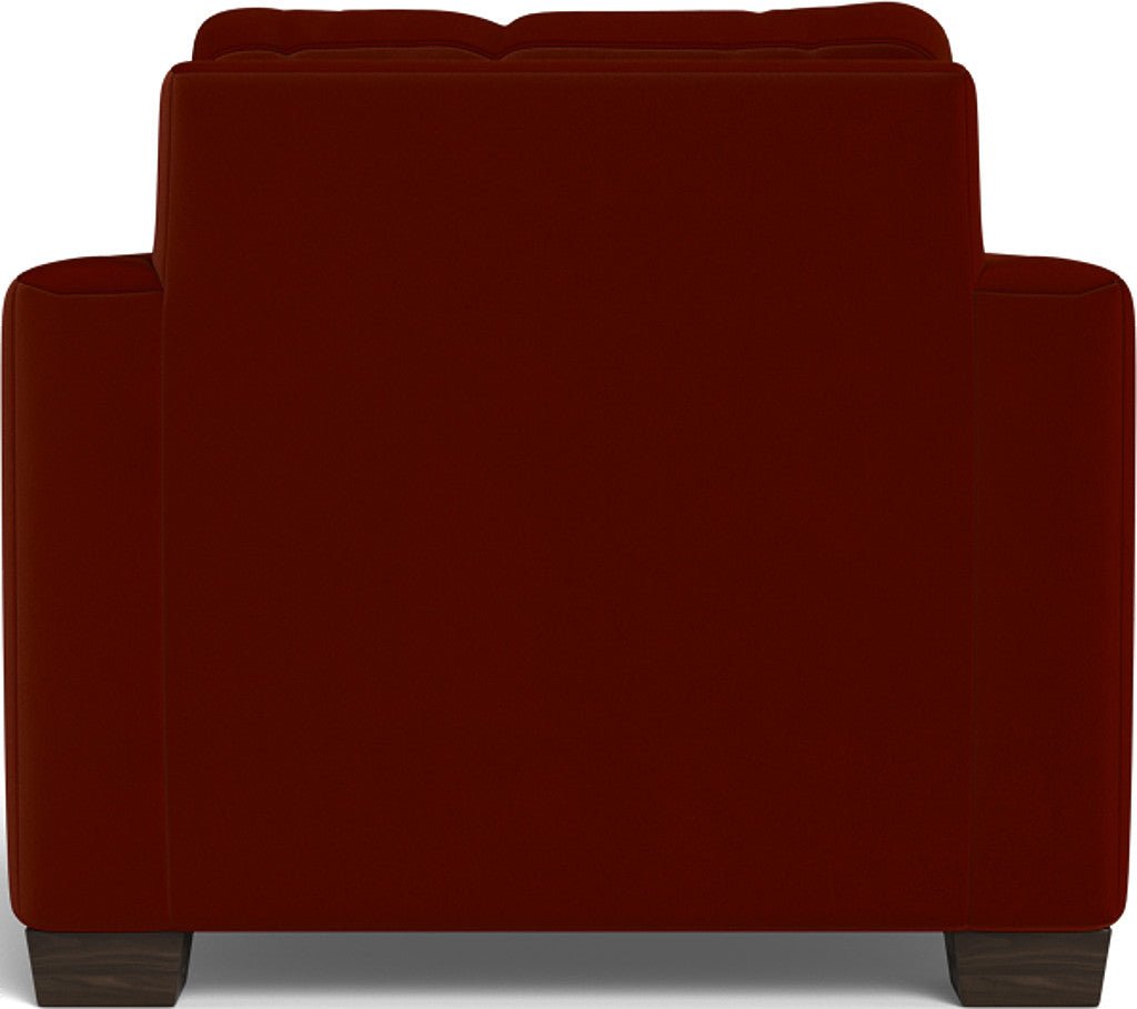 Track 36" Arm Chair - Superb Rust