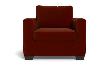 Track 36" Arm Chair - Superb Rust