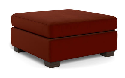 Mas Mesa Storage Cocktail Ottoman - Superb Rust