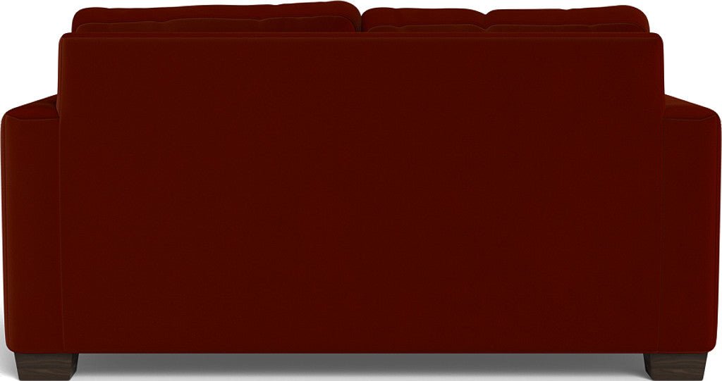 Track 62" Twin Sleeper Loveseat - Superb Rust