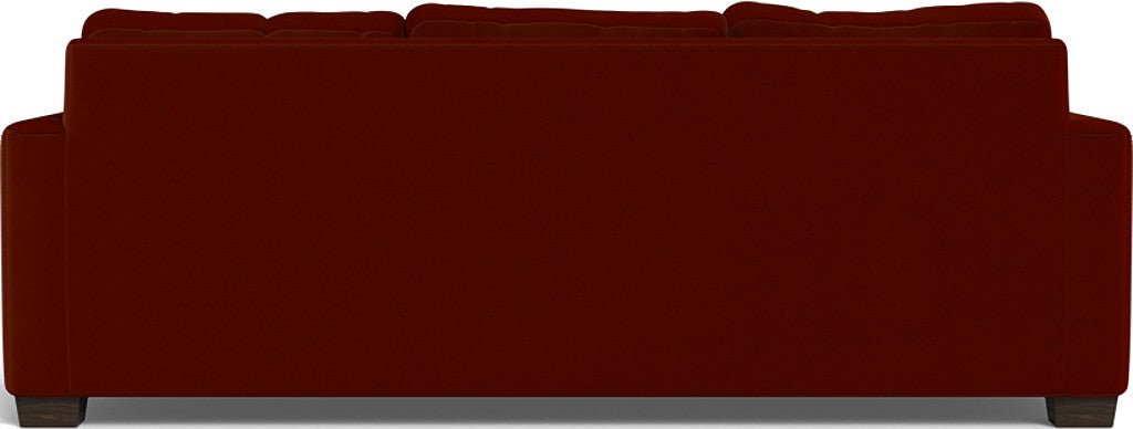 Track 87" Reversible Sofa Chaise - Superb Rust