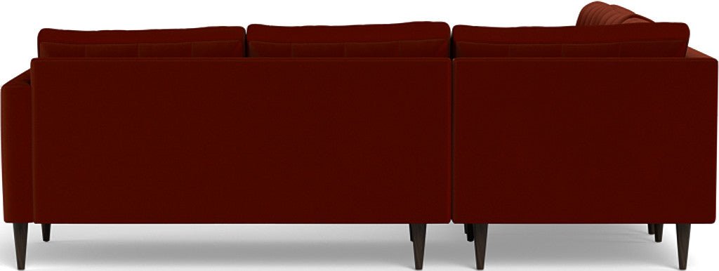Wallace 102" Corner Sectional - Superb Rust