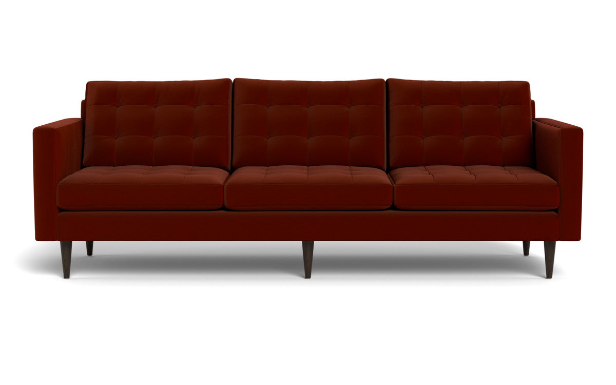 Wallace 98" Estate Sofa - Superb Rust