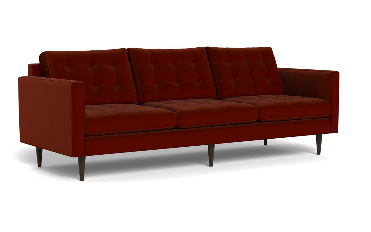 Wallace 98" Estate Sofa - Superb Rust