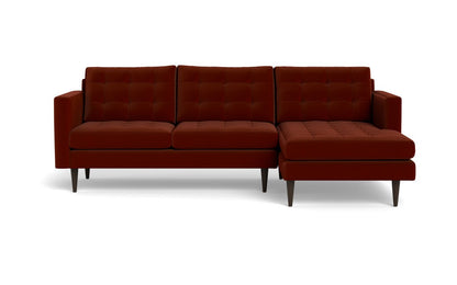 Wallace 98" Right Chaise Sectional - Superb Rust