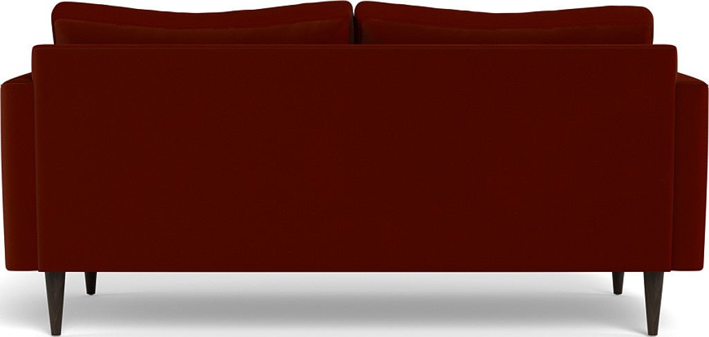 Wallace 74" Untufted Apartment Sofa - Superb Rust