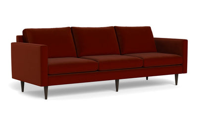 Wallace 98" Untufted Estate Sofa - Superb Rust