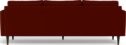 Wallace 98" Untufted Estate Sofa - Superb Rust