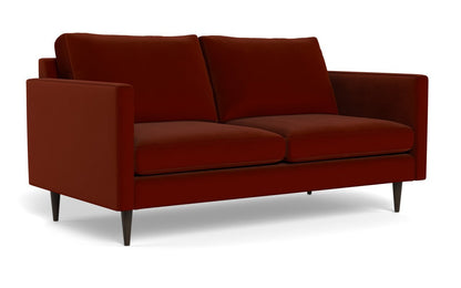 Wallace 69" Untufted Loveseat - Superb Rust