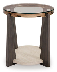 Fran Round End Table -