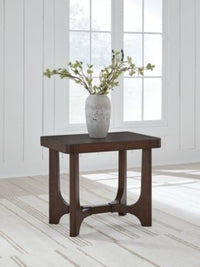 Kora Rectangle End Table -