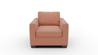 Track 36" Arm Chair - Wiley Rust