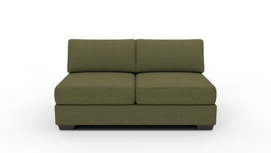 Track Armless Loveseat - Elliot Avocado