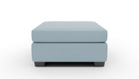 Track Cocktail Ottoman - Dream French Blue