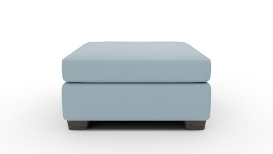 Track Cocktail Ottoman - Dream French Blue