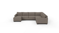 Track 141" Corner Sectionals w. Left Chaise - Cordova Eclipse