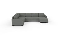 Track 141" Corner Sectionals w. Right Chaise - Curious Evergreen