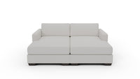 Track 78" Double Chaise - Camila Oyster