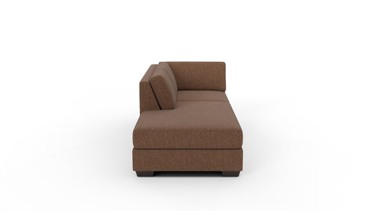Track Laf Bumper Chaise - Ravina Chocolate