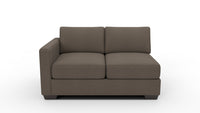 Track Laf Loveseat - Dream Chocolate
