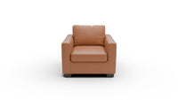 Track Leather Arm Chair — tribeca-chestnut