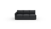 Track Leather Laf Sofa — tribeca-black