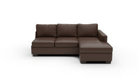 Track Leather Raf Rev Chaise Sofa - Cheyenne Arrowshaft
