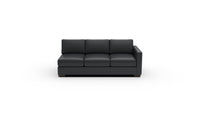 Track Leather Raf Sofa — tribeca-black