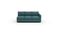 Track Leather Raf Queen Sleeper Sofa - Tribeca Lagoon