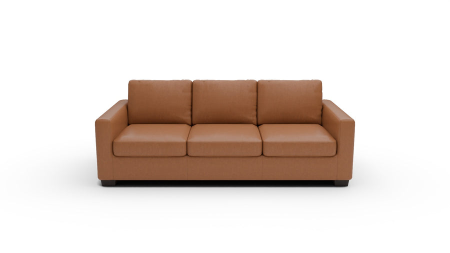 Track Leather Sofa — hudson-lager
