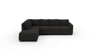 Track 121" Left Chaise Sectional - Dream Onyx