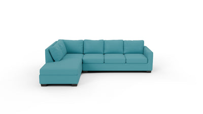 Track 121" Left Chaise Sectional - Dream Pool