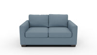 Track 62" Loveseat - Elliot French Blue