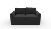 Track 62" Twin Sleeper Loveseat - Superb Gunmetal