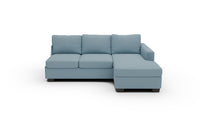 Track Raf Reversible Sofa Chaise — dream-french-blue