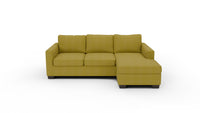Track 87" Reversible Chaise Queen Sleeper Sofa - Dream Apple