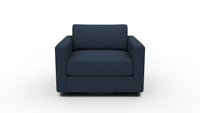 Track 36" Swivel Arm Chair - Curious Eclipse