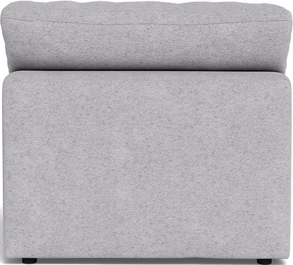 Fluffy Small Armless Chair - Toscana Otter